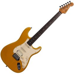 Henry's Snake II Classic Matt ST-1CM Viper Yellow E-Gitarre inkl. Gigbag