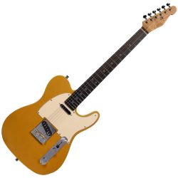 Henry's Space II Classic Matt TL-1CM The Comet Yellow E-Gitarre inkl. Gigbag
