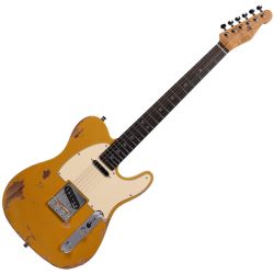 Henry's Space II Relic TL-1N The Comet Yellow Relic E-Gitarre inkl. Gigbag