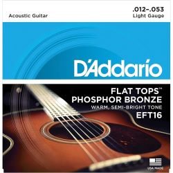 Daddario EFT16 Akustik Gitarrensaiten 12-53