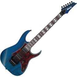 Ibanez RG653DX-TDF Transparent Deep Blue Flat E-Gitarre inkl. Koffer