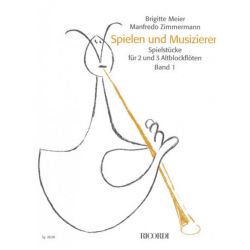 Ricordi - Spielen und musizieren Band 1 - Spielstücke f. 2-3 Altblockflöten