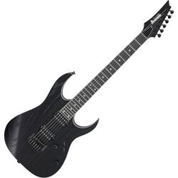 Ibanez RGR662AHBF-WK Weathered Black E-Gitarre inkl. Koffer