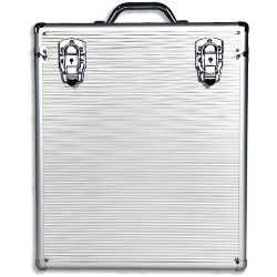 Robuster LP-Koffer für 25 Schallplatten mit Tragegriff