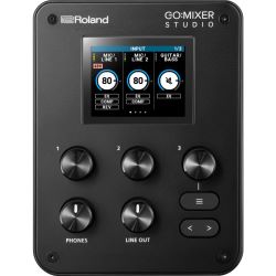Roland GO:MIXER STUDIO mobiler Audio-Mixer & Recording-Interface für iPhone/iPad