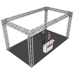 ALUTRUSS Traversenset QUADLOCK 6082 Rechteck 7x4x3,5m (BxTxH)