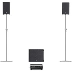 LD Systems Stinger G3 Lounge Set Passiv-PA mit Tops, Sub & Endstufenrack