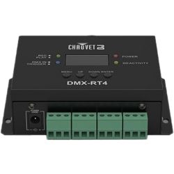 Chauvet DJ DMX-RT4 Funk DMX Empfänger & Sender für Lichtsteuerung