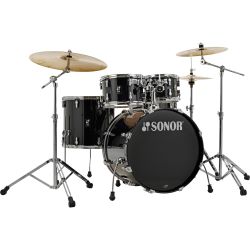 Sonor AQ1 Studio Drumset Piano Black Schlagzeug Set 5-teilig