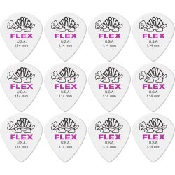 Dunlop Tortex Flex Jazz III XL 1,14 mm Plektren Player Pack 12 Stück