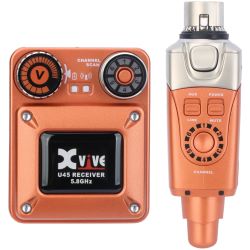 Xvive U45 In Ear Monitoring System 5,8 GHz Wireless Orange