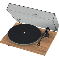 Pro-Ject T1 Evo Phono Schallplattenspieler Walnuss inkl. Ortofon OM10 B-Ware