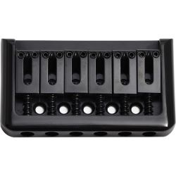 Göldo HWPRB Hardtail Brücke "Xtra Heavy" schwarz f. 6-String E-Gitarre