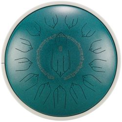 U-Turn EQ 432Hz Steel Tongue Drum 14" 15 Töne EWH Klanginstrument