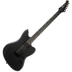 SPIRA Guitars J-400 MBK Baritone Satin Black E-Gitarre
