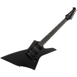 SPIRA Guitars X-407 MBK Satin Black 7-String E-Gitarre