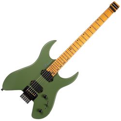 SPIRA Guitars S-400 Headless MGR Satin Green E-Gitarre