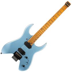 SPIRA Guitars S-400 Headless MPB Satin Blue E-Gitarre