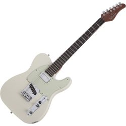 Schecter Nick Johnston PT Atomic Snow Signature  E-Gitarre