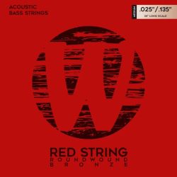 Warwick RED Strings Acoustic Bass Saiten 6-String Medium .025-.135