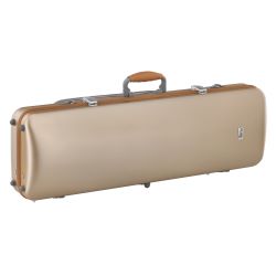 PURE GEWA Violinkoffer Polycarbonat f. 4/4-1/2 Violine gold