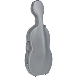 PURE GEWA Cellokoffer Polycarbonat silber