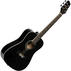 STAGG SA20D 3/4 BK Westerngitarre