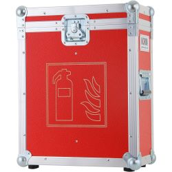 Korn Case für 2 ABC Pulver Feuerlöscher Casebau 50cm Innenhöhe