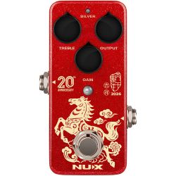 NUX Horseman Overdrive 20th Anniversary Overdrive Effektpedal für Gitarre
