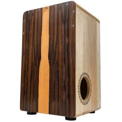 U-Turn Cajon 49 Premium Ziricote mit seitlichem Schallloch