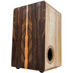 U-Turn Cajon 50 Premium Ziricote mit seitlichem Schallloch