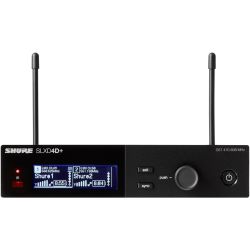Shure SLXD4D+E G65 2-Kanal-Drahtlosempfänger