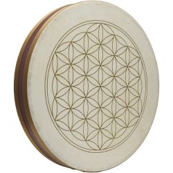 Meinl Sonic Energy Wave Drum 18" Flower of Life mit Ziegenfell