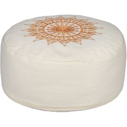 Meinl Sonic Energy Meditationskissen Beige mit floralem Design