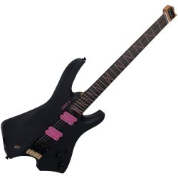 Henry's Cinos HG6-E Evil Black Headless E-Gitarre