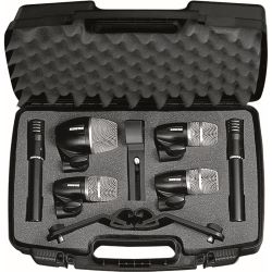 Vermietung - Shure Drumkit DMK 6, Schlagzeugmikrofon-Set - Stk./Tag