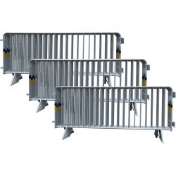 Vermietung - 30x Mannheimer Gitter, Absperrgitter 2,50m - Stk./Tag