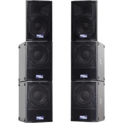 Vermietung - Saxon Audio System 12 (Big) PA-Anlage - Stk./Tag