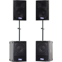 Vermietung - Saxon Audio System 12 (Small) PA-Anlage - Stk./Tag