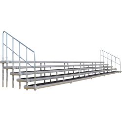 Vermietung - Showtreppe Nivtec 10m Breite, 5 Tritte - Stk./Tag