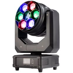 Vermietung - LED Moving B Eye Zoom Beam 6 x40 W RGBW - Stk./Tag