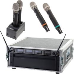 Vermietung - Mipro 4er Funkset mit Handsender  - Stk./Tag -