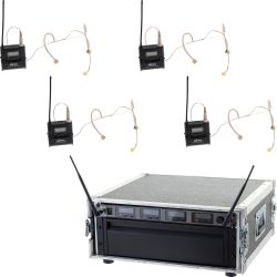 Vermietung - Mipro 4er Funkset mit Headset - Stk./Tag -