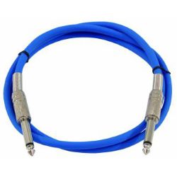 Klinke/Klinke Kabel KC-15 1,5m blau