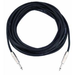 Klinke/Klinke Kabel KR-100 10m schw.mono