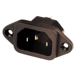 Kaltgeräte-Einbaustecker