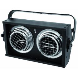Audience Blinder,2xPAR-36,sw ,DMX,1-Kanal