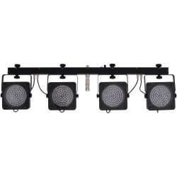 EUROLITE Kompakt-Lichtset  LED KLS-200 RGB DMX inkl. Case