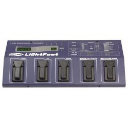 SHOWTEC Lightfoot 4Ch Footcontroller DMX & Midi Out