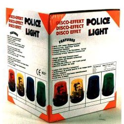 Polizeilicht DE-1, blau, 230V/15W